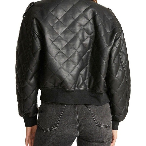 NWT Rebecca Minkoff Diamond Quilted Jacket - Picture 5 of 6